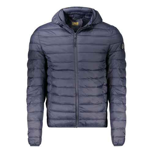 Cavalli Class Blu Polyester Men's Jacket - ClickThatClicks 