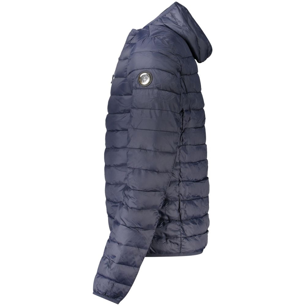 Cavalli Class Blu Polyester Men's Jacket - ClickThatClicks 