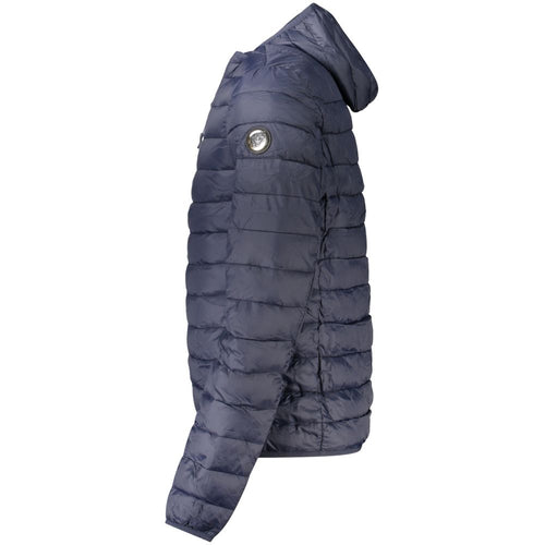 Cavalli Class Blu Polyester Men's Jacket - ClickThatClicks 