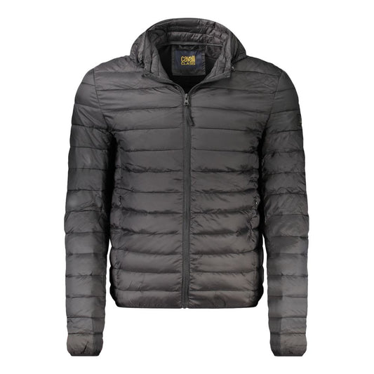 Cavalli Class Black Polyester Men's Jacket - ClickThatClicks 