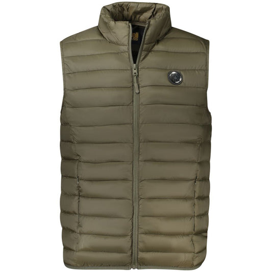 Cavalli Class Verde Polyester Men's Jacket - ClickThatClicks 