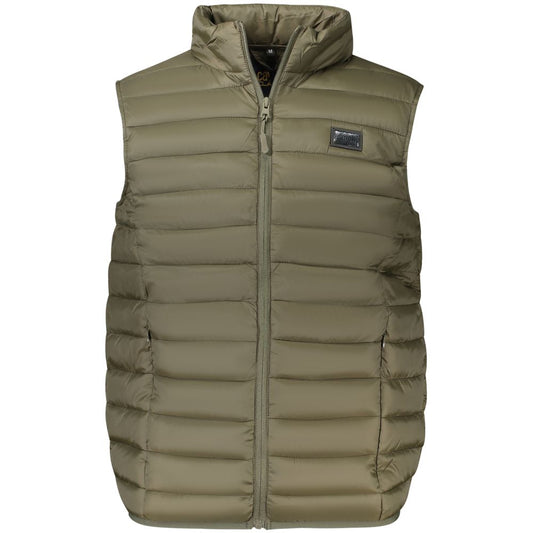 Cavalli Class Verde Polyester Mens Jacket - ClickThatClicks 