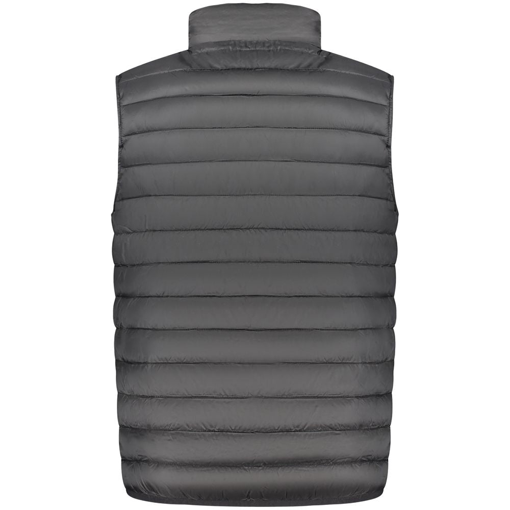 Cavalli Class Nero Polyester Mens Jacket - ClickThatClicks 