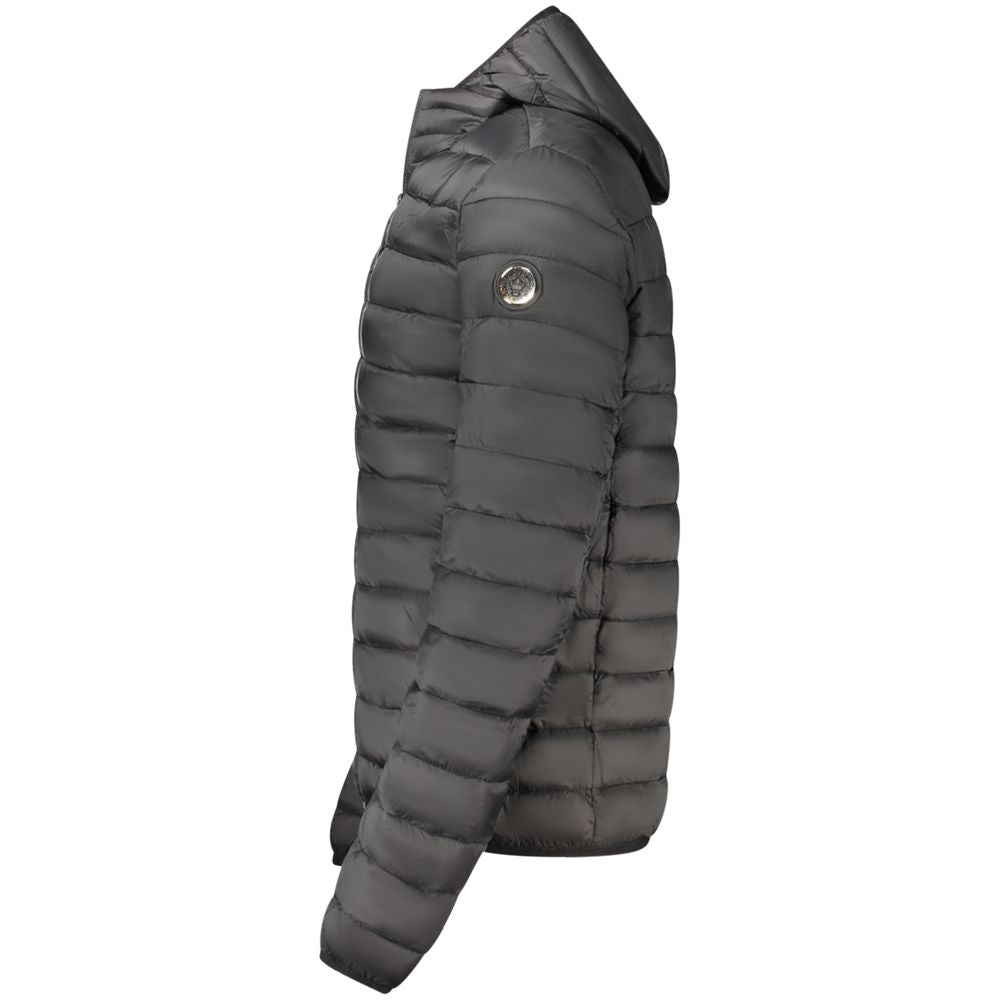 Cavalli Class Black Polyester Men's Jacket - ClickThatClicks 