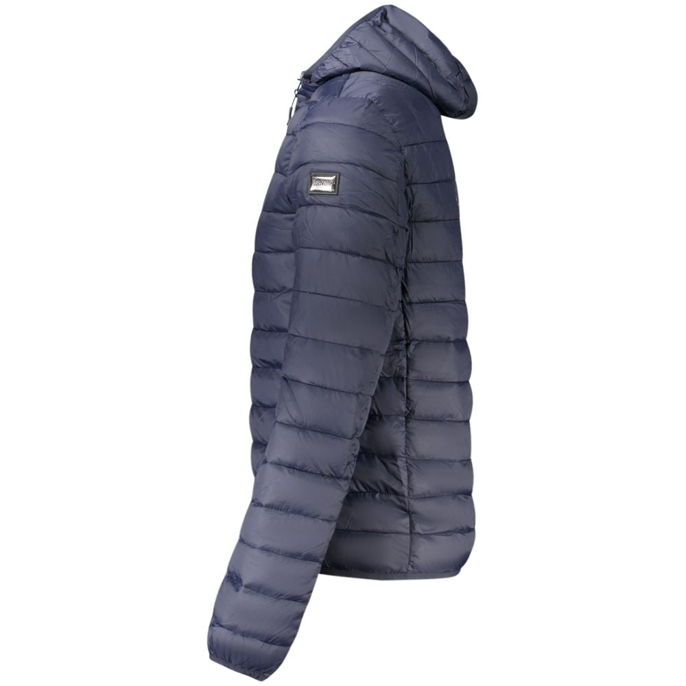Cavalli Class Blu Polyester Men Jacket - ClickThatClicks 