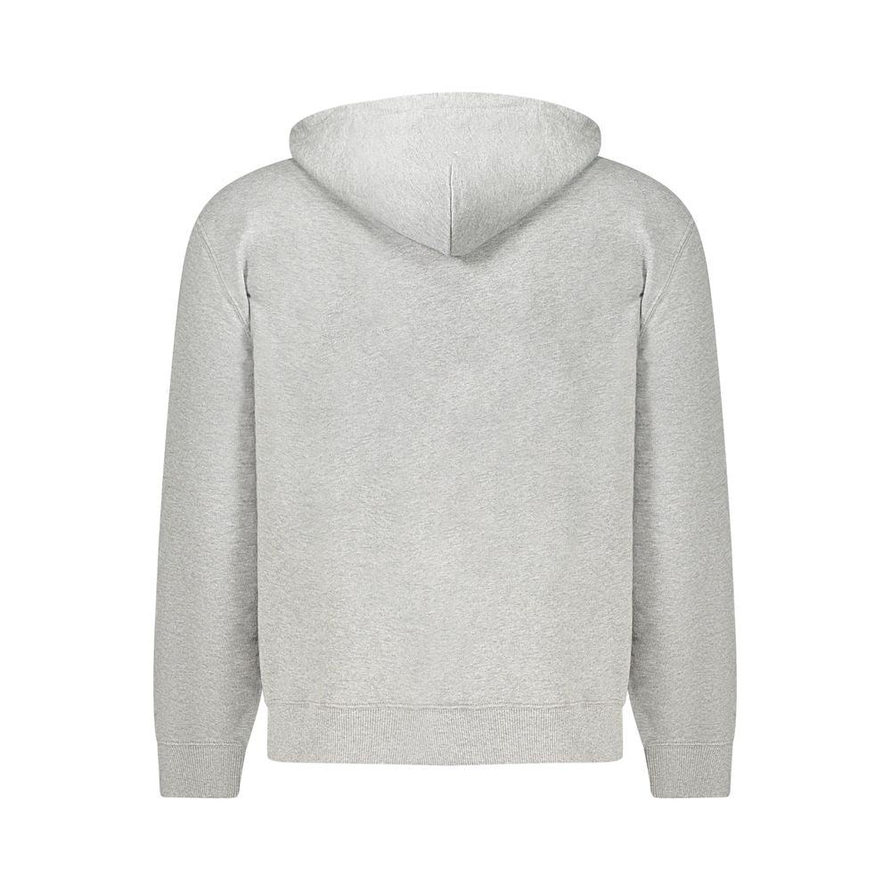 Calvin Klein "Grigio Cotton Men's Sweatshirt with Hood" - ClickThatClicks 
