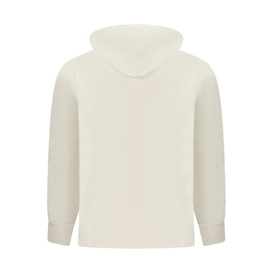 Calvin Klein Beige Cotton Men's Hoodie - ClickThatClicks 
