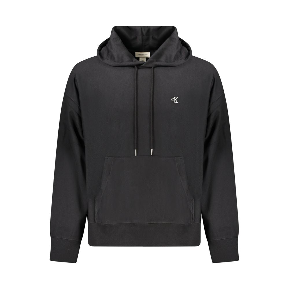 Calvin Klein Black Cotton Men Sweatshirt - ClickThatClicks 