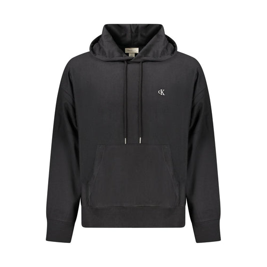 Calvin Klein Black Cotton Men Sweatshirt - ClickThatClicks 