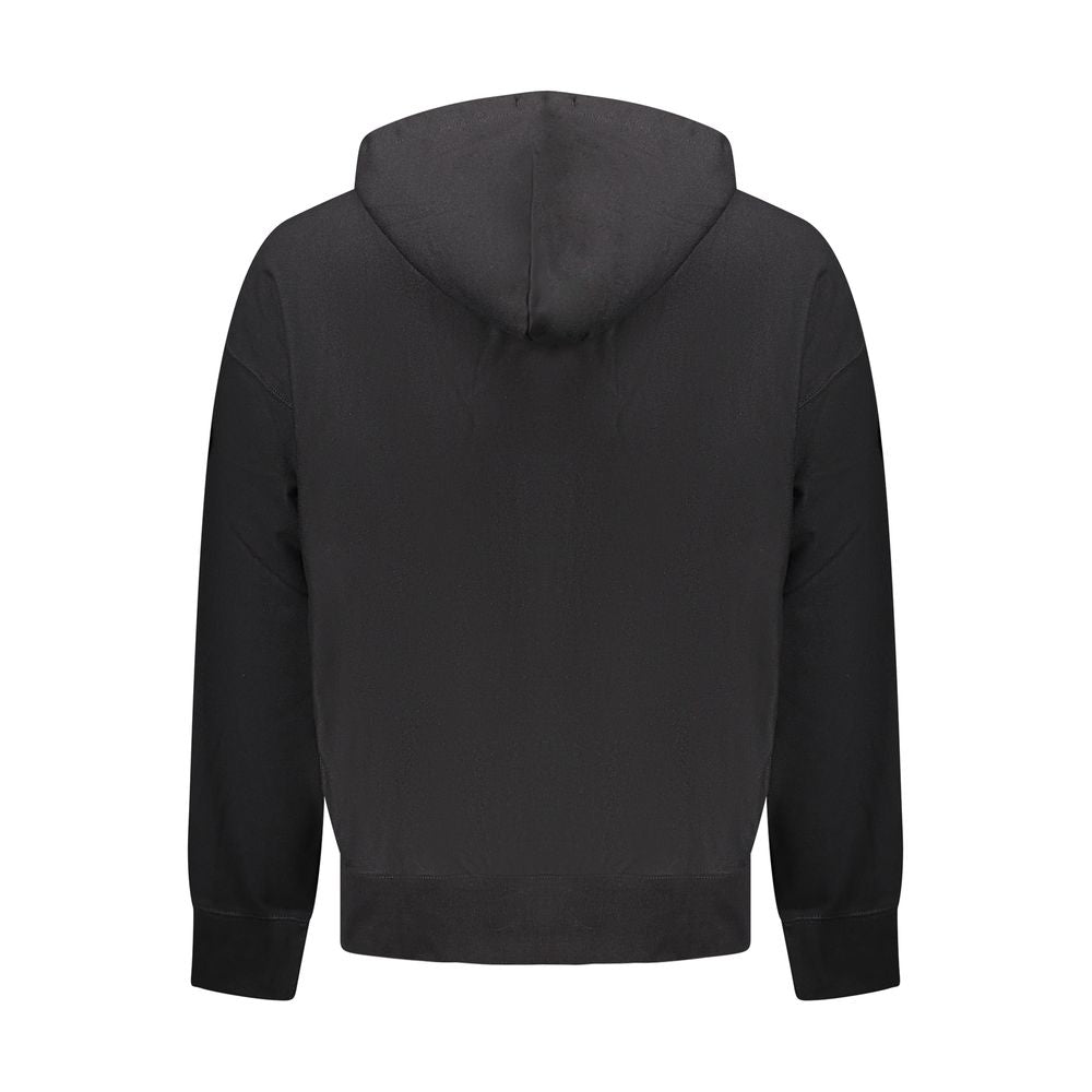 Calvin Klein Black Cotton Men Sweatshirt - ClickThatClicks 