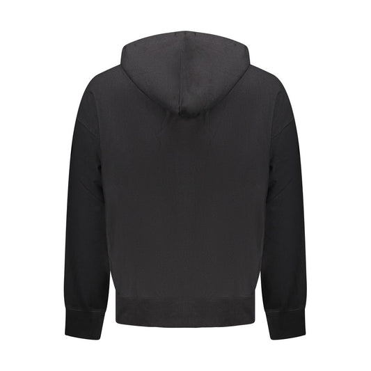 Calvin Klein Black Cotton Men Sweatshirt - ClickThatClicks 