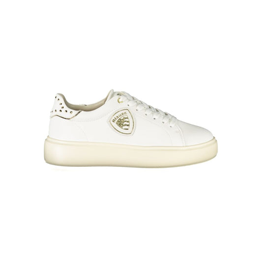 Blauer Bianco Poliuretano Women Sneaker - ClickThatClicks 