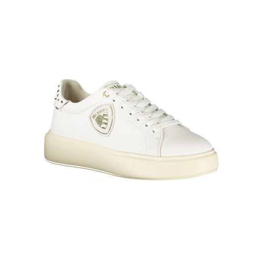 Blauer Bianco Poliuretano Women Sneaker - ClickThatClicks 
