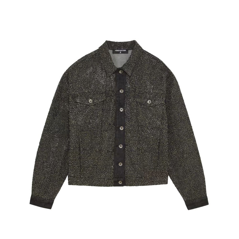 Patrizia Pepe Black Cotton Jackets & Coat