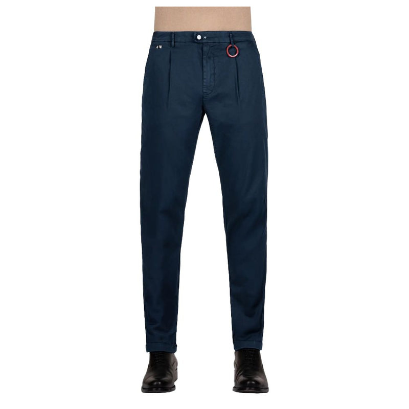 Tramarossa Blue Cotton Pant