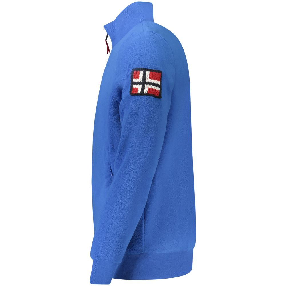 Norway 1963 Blu Polyester Mens Sweatshirt - ClickThatClicks 