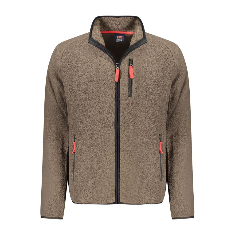 Norway 1963 Marrone Polyester Men Sweatshirt - ClickThatClicks 