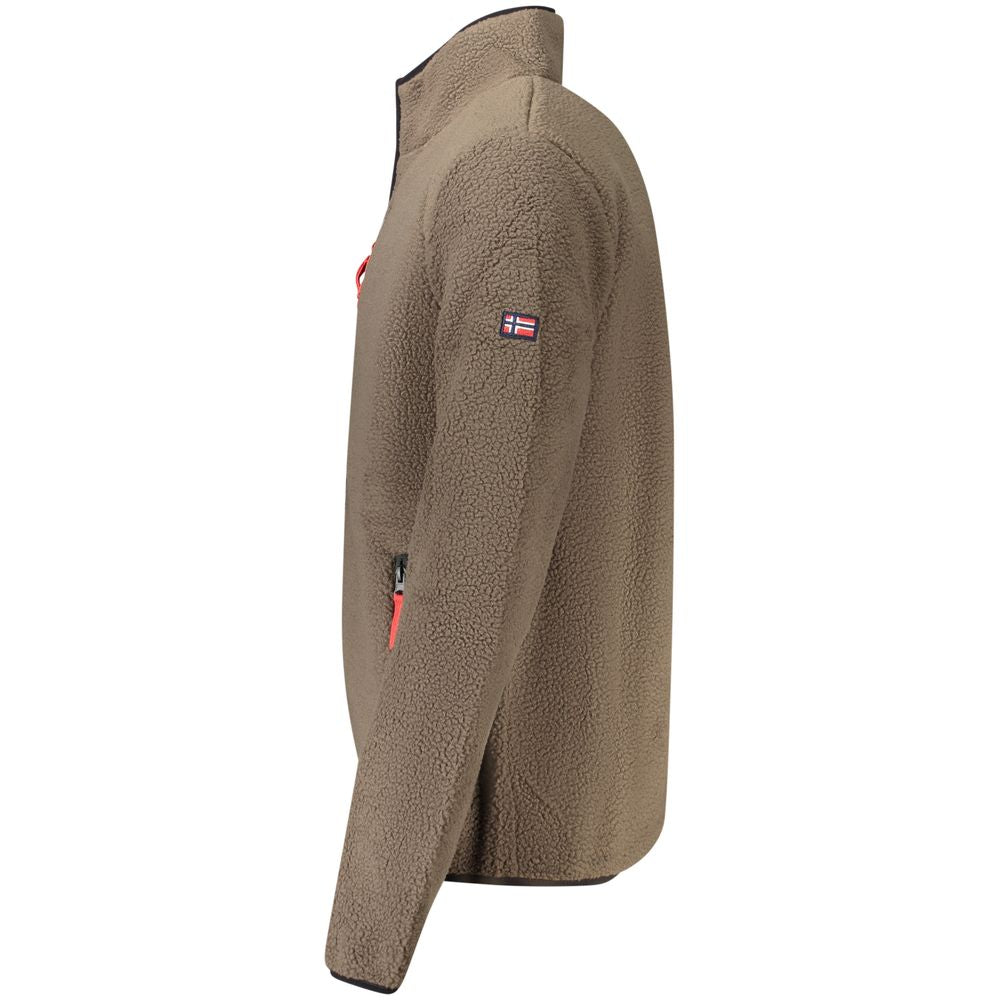 Norway 1963 Marrone Polyester Men Sweatshirt - ClickThatClicks 