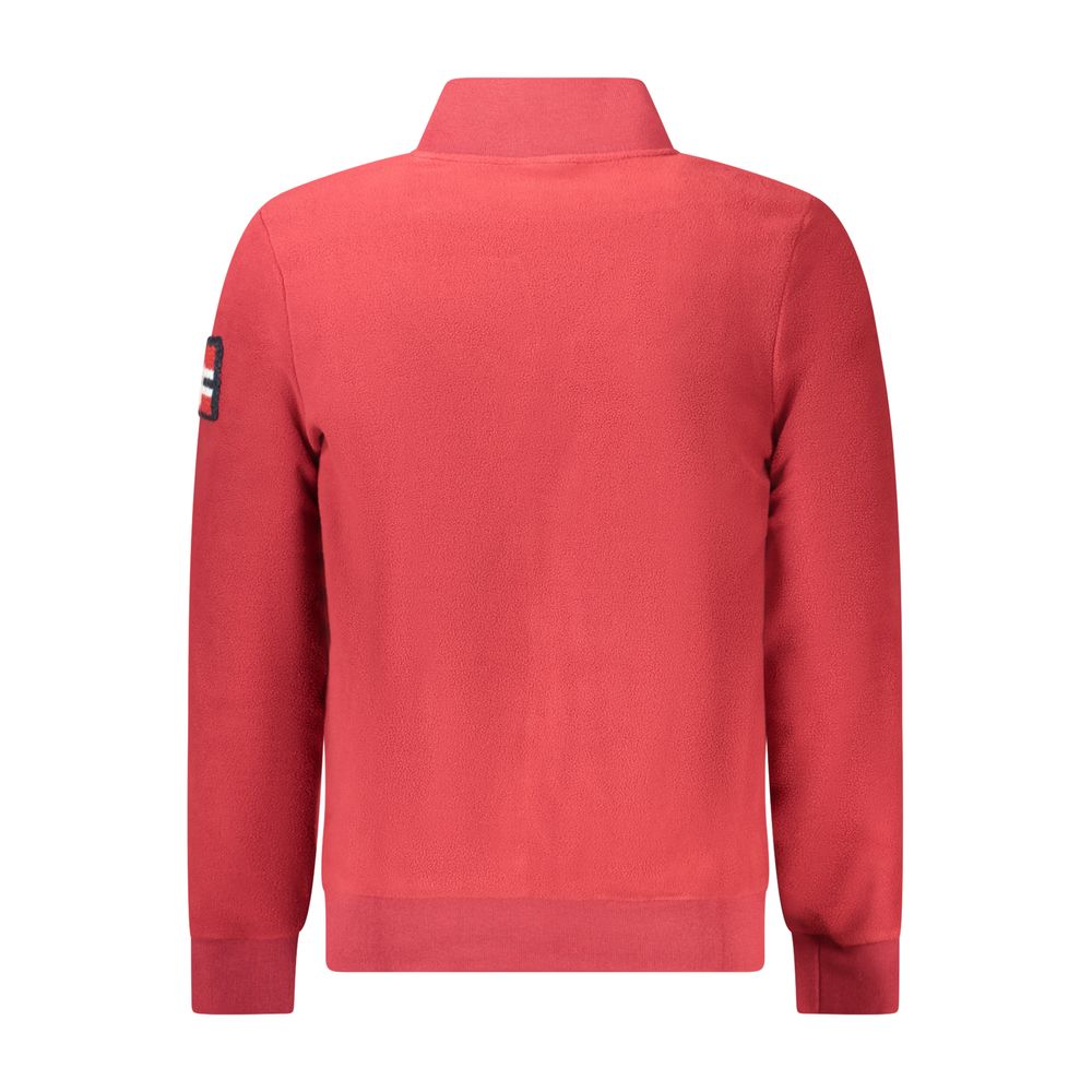 Norway 1963 Red Polyester Men Sweatshirt - ClickThatClicks 