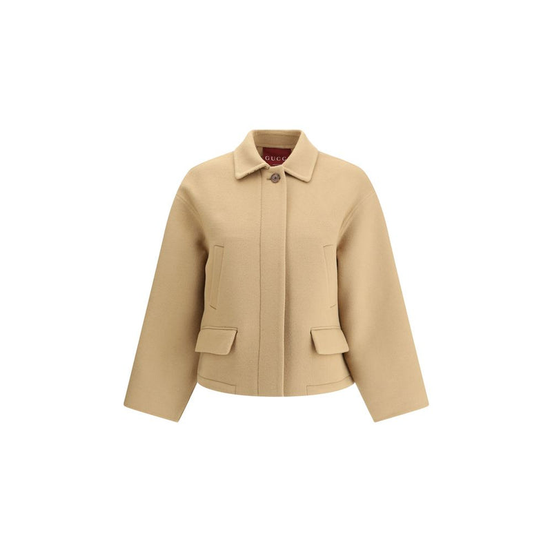 Gucci Beige Wool Clothing