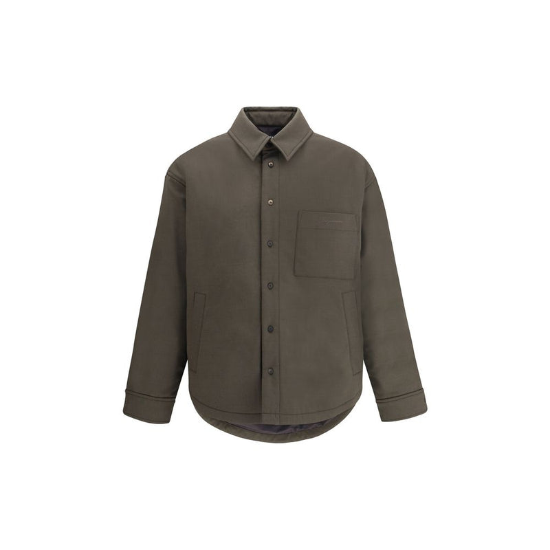 Jacquemus Bicolor Fleece Wool Jackets And Coat
