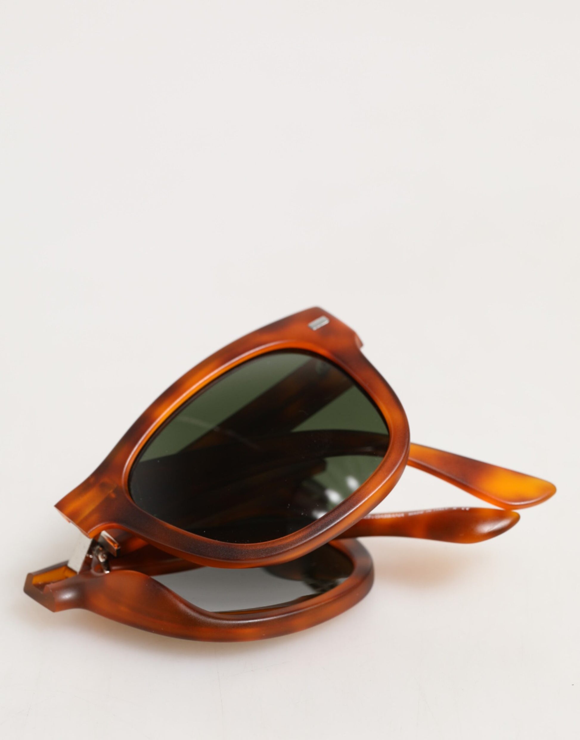 Dolce & Gabbana DG6089 Havana Full Rim Round Lenses Foldable Sunglasses - ClickThatClicks 