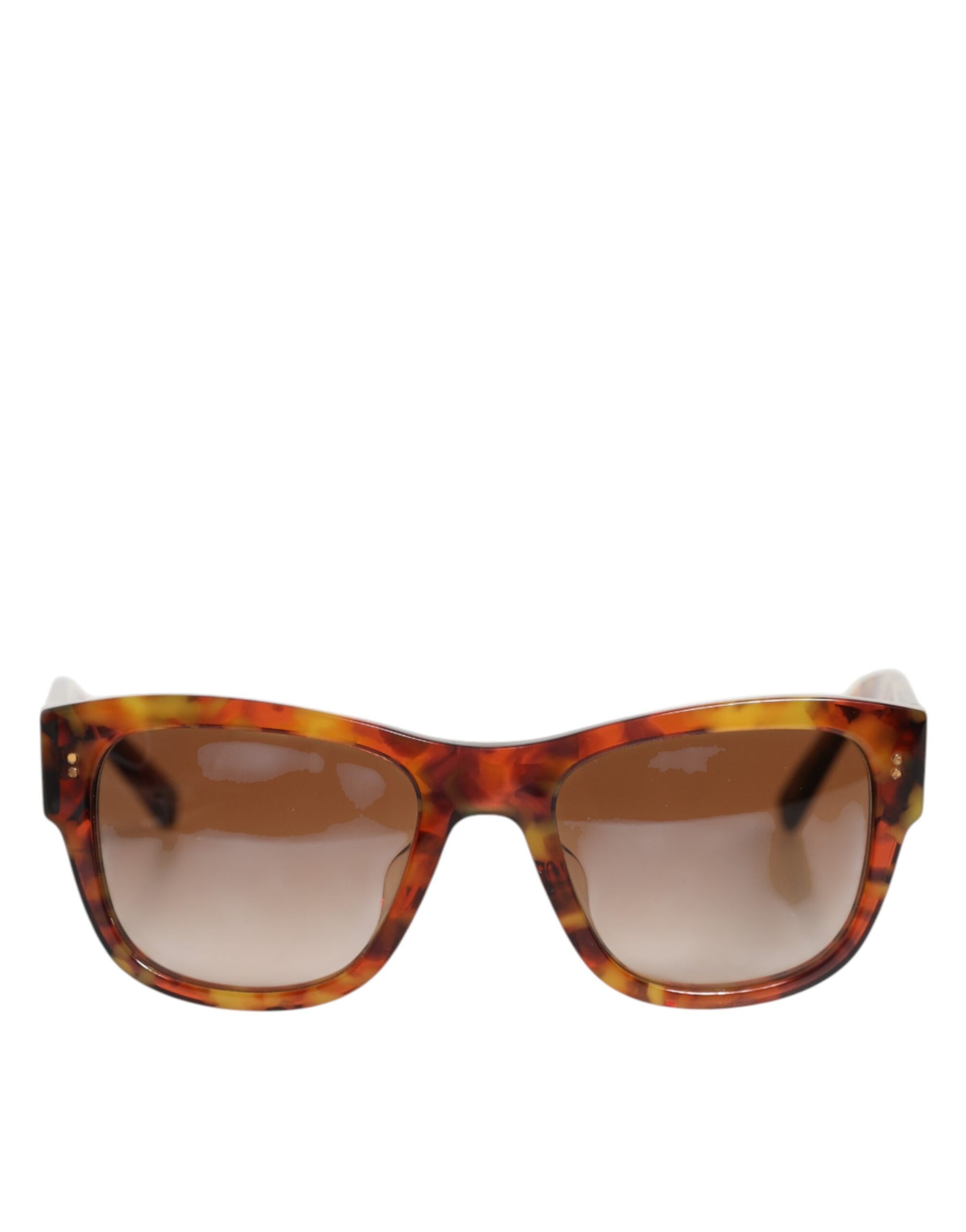 Dolce & Gabbana DG4338F Brown Havana Full Rim Round Lenses Sunglasses - ClickThatClicks 