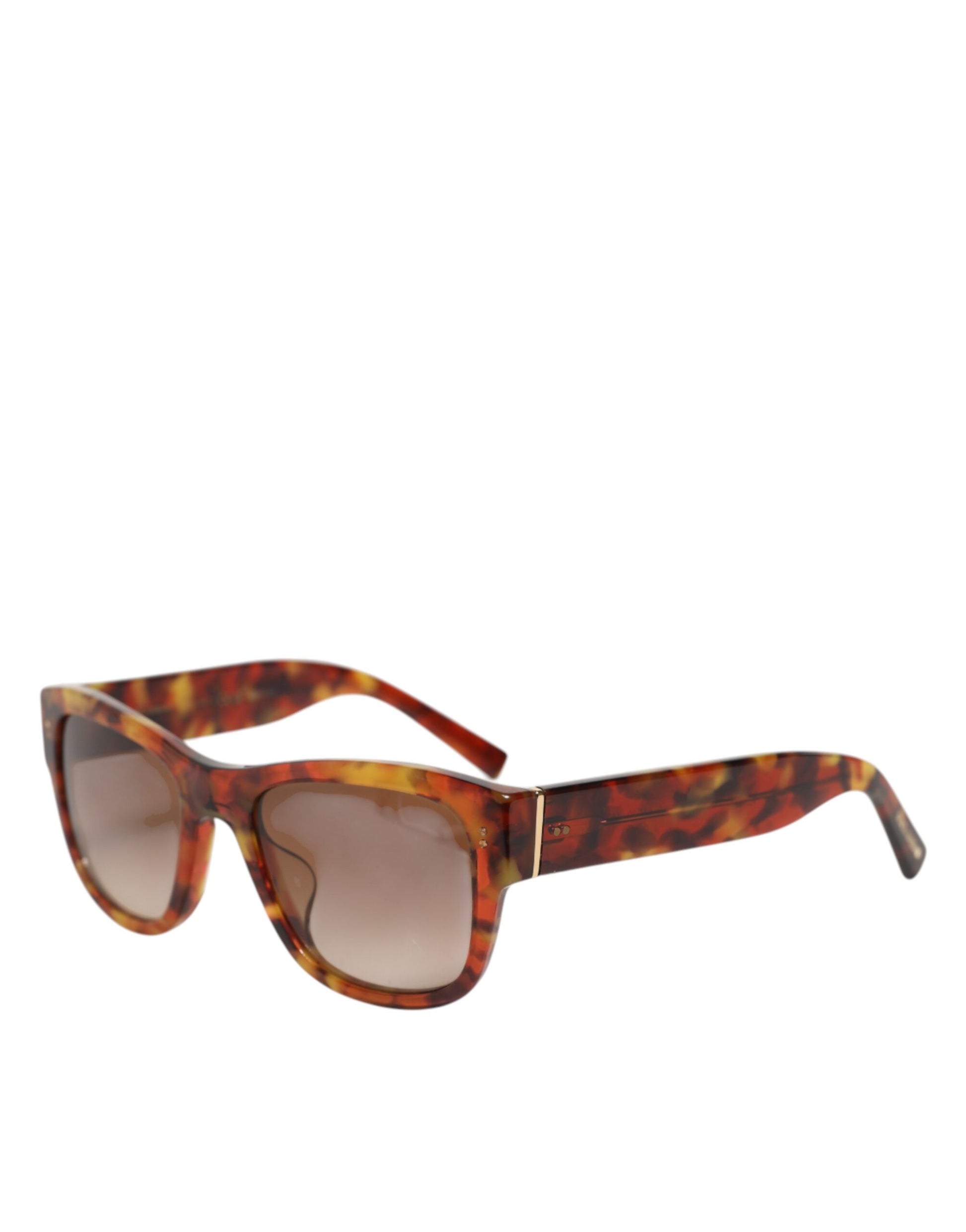 Dolce & Gabbana DG4338F Brown Havana Full Rim Round Lenses Sunglasses - ClickThatClicks 