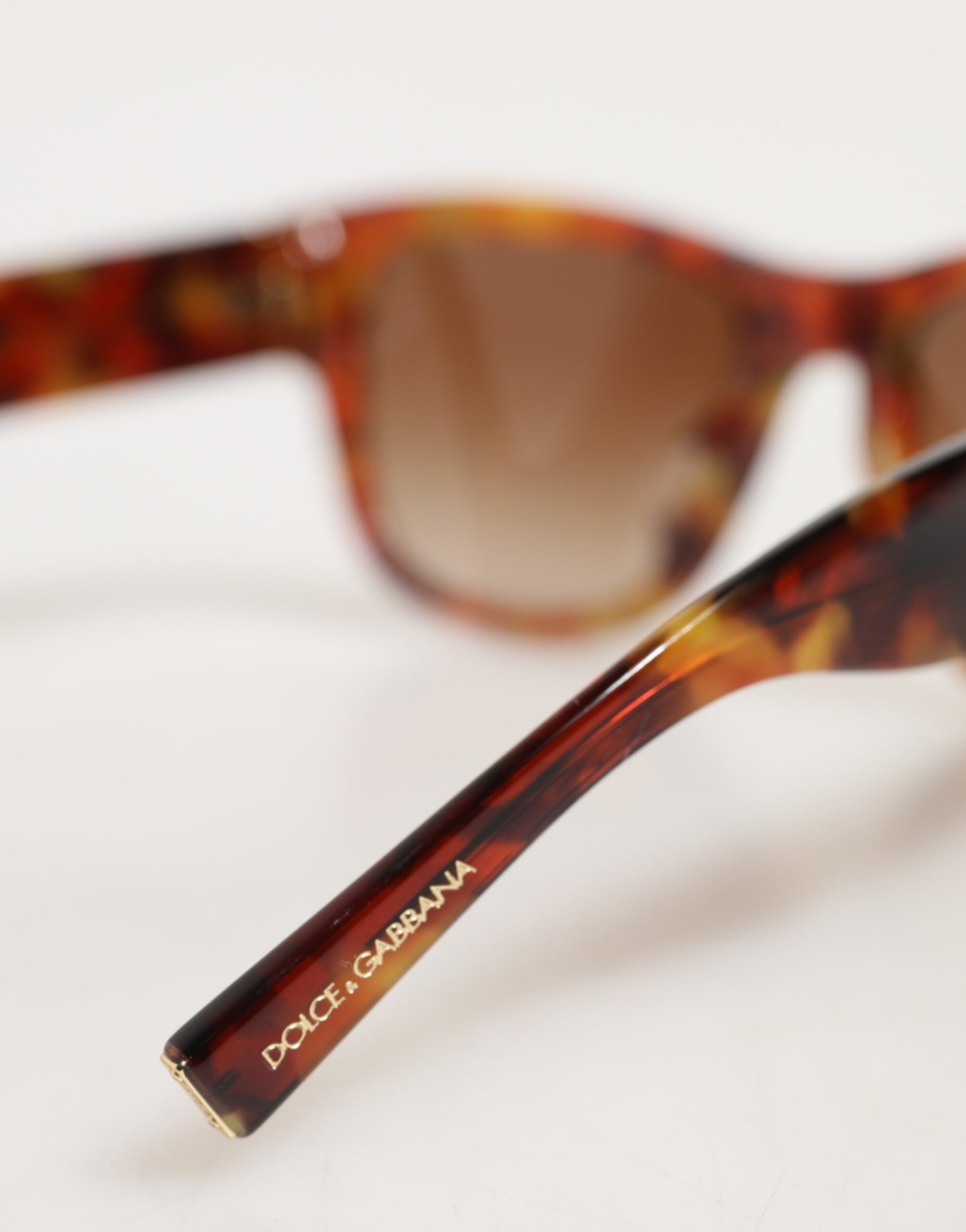 Dolce & Gabbana DG4338F Brown Havana Full Rim Round Lenses Sunglasses - ClickThatClicks 