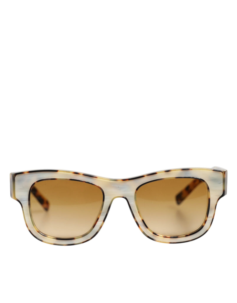 Dolce & Gabbana DG4379F White Tortoiseshell Gradient Shades Sunglasses