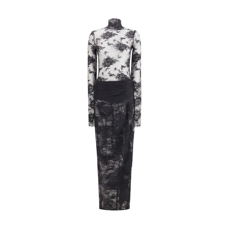 The Andamane Black Nylon Jumpsuit