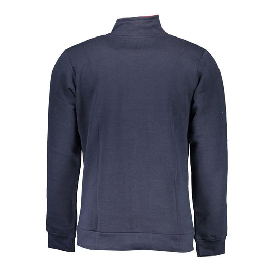Gianmarco Venturi Blue Polyester Men Sweatshirt - ClickThatClicks 