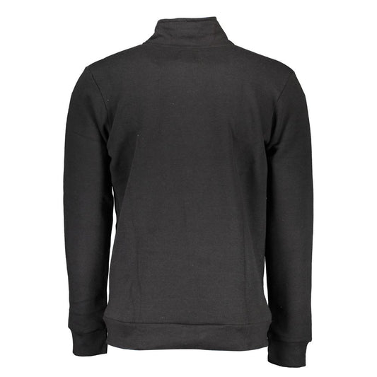 Gianmarco Venturi Black Polyester Men's Sweatshirt - ClickThatClicks 