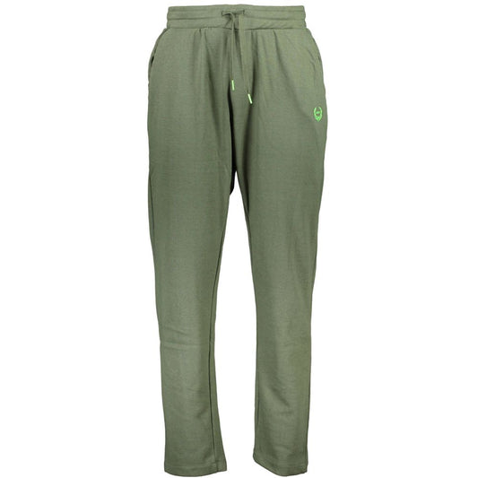 Gianmarco Venturi Verde Cotton Men's Trackpant - ClickThatClicks 