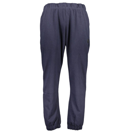 Gianmarco Venturi Blu Cotton Men Trackpant - ClickThatClicks 