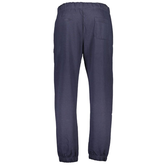 Gianmarco Venturi Blu Cotton Men Trackpant - ClickThatClicks 