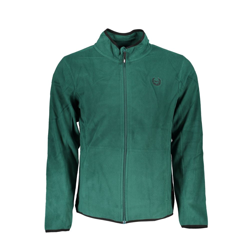 Gianmarco Venturi Verde Polyester Men Sweatshirt - ClickThatClicks 
