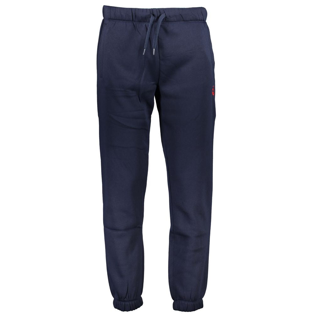Gianmarco Venturi Blu Polyester Men's Sweatpant - ClickThatClicks 