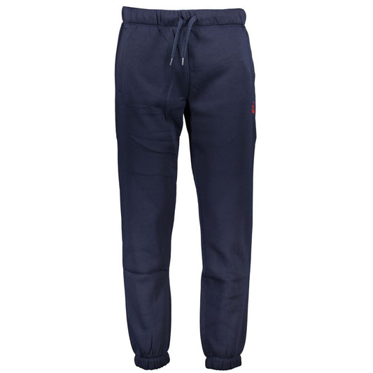 Gianmarco Venturi Blu Polyester Men's Sweatpant - ClickThatClicks 