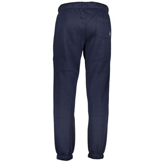 Gianmarco Venturi Blu Polyester Men's Sweatpant - ClickThatClicks 