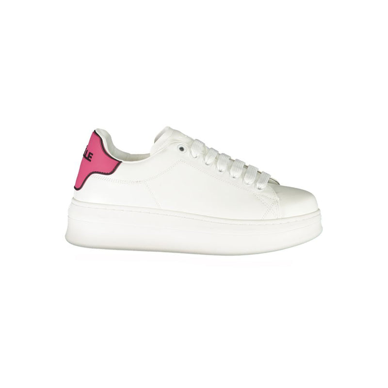 Gaelle Paris Pink Polyethylene Sneaker