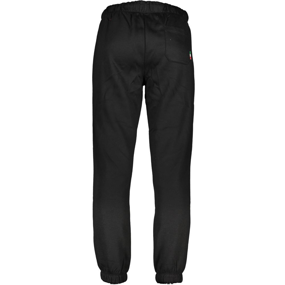 Gianmarco Venturi Nero Polyester Men's Track Pant - ClickThatClicks 