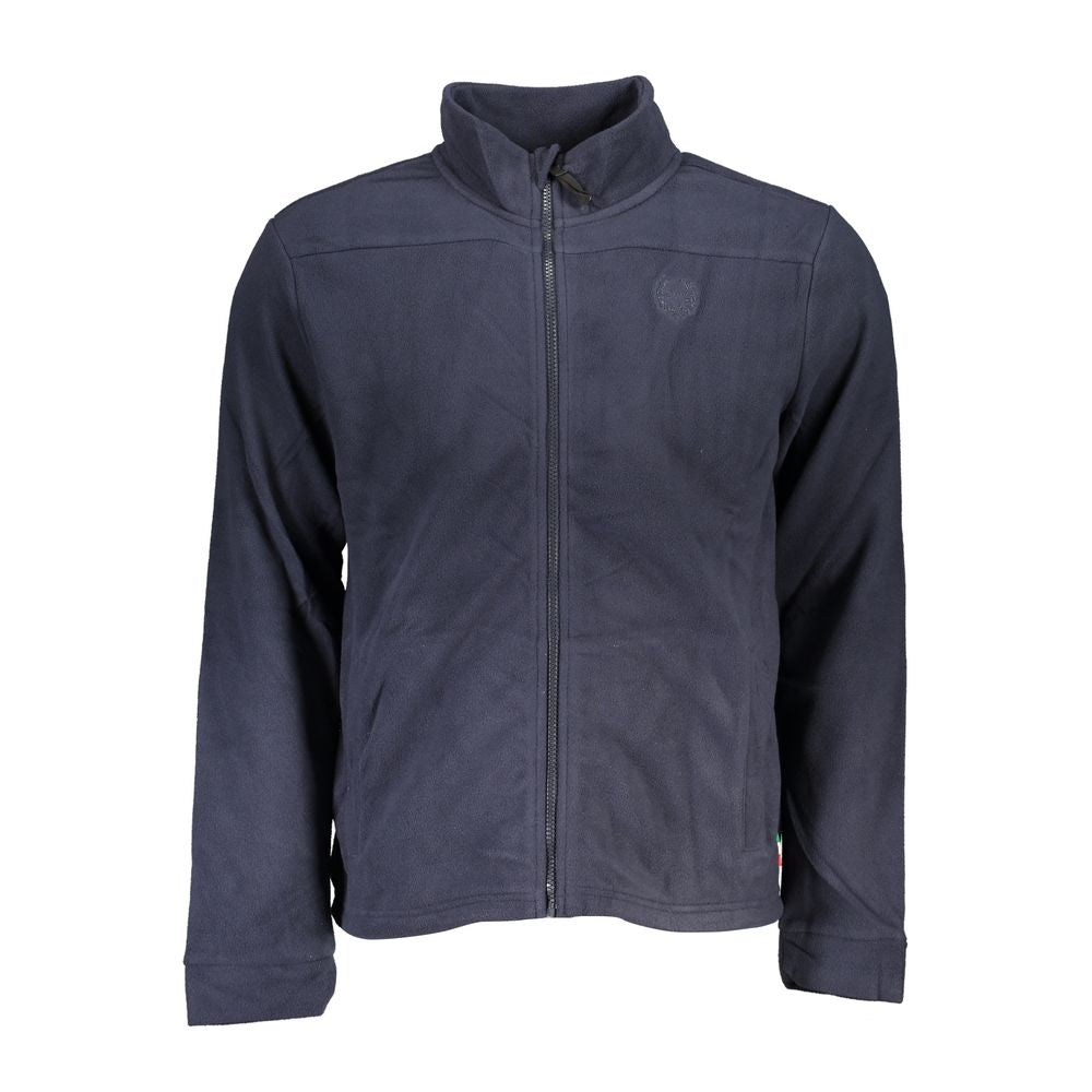 Gianmarco Venturi Blue Polyester Men's Sweatshirt - ClickThatClicks 