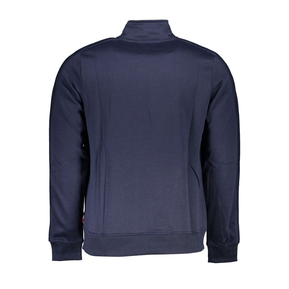 Gianmarco Venturi Blue Polyester Men's Sweatshirt - ClickThatClicks 