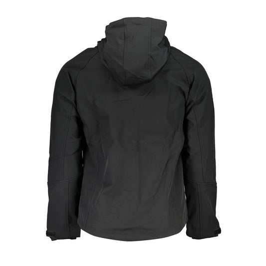 Gianmarco Venturi Black Polyester Men's Jacket - ClickThatClicks 