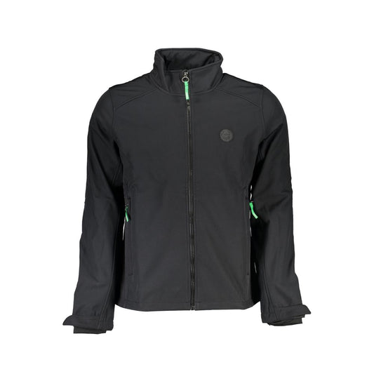 Gianmarco Venturi Black Polyester Men's Jacket - ClickThatClicks 