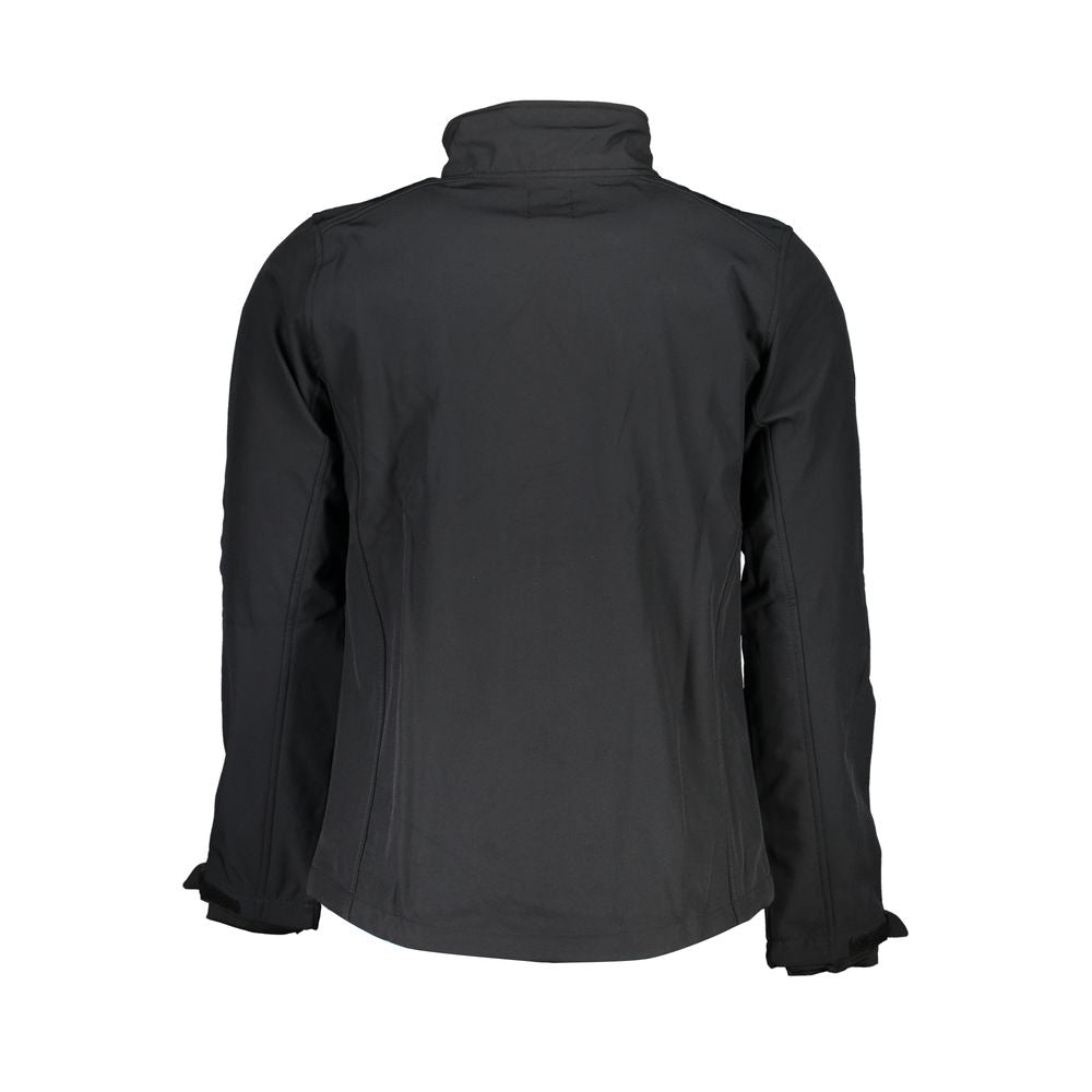 Gianmarco Venturi Black Polyester Men's Jacket - ClickThatClicks 