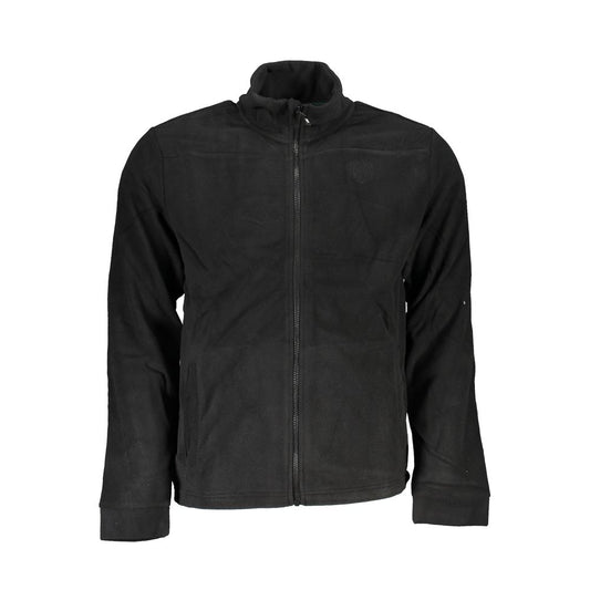 Gianmarco Venturi Black Polyester Men's Sweatshirt - ClickThatClicks 