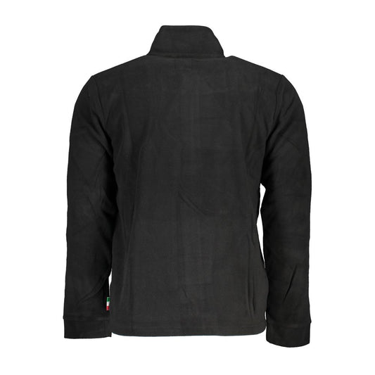 Gianmarco Venturi Black Polyester Men's Sweatshirt - ClickThatClicks 