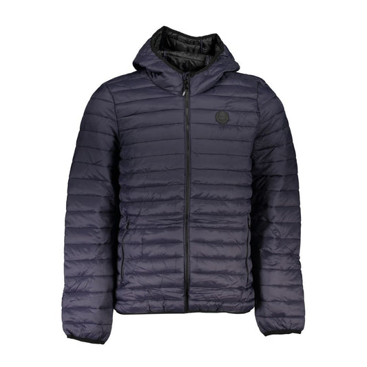 Gianmarco Venturi Blu Poliammide Men's Jacket - ClickThatClicks 